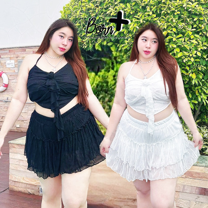 Bornplusชุดเซ็ทไซส์ใหญ่ลูกไม้