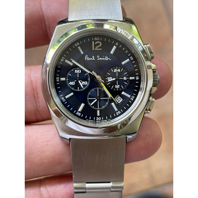 PAUL SMITH Chronograph Navy Dial 0520-T002161 Men’s Watch