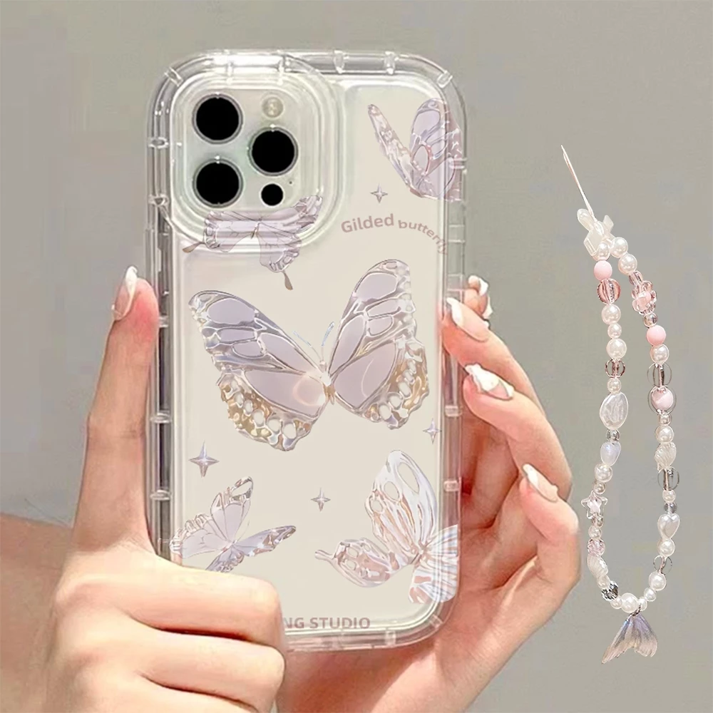 เคสไอโฟน for iPhone 17 11 13 16 14 15 12 Pro Max 6S 7 8 Plus X XR XSMax SE 17Air เคสนิ่มใส ถุงลมนิรภัย กันกระแทก