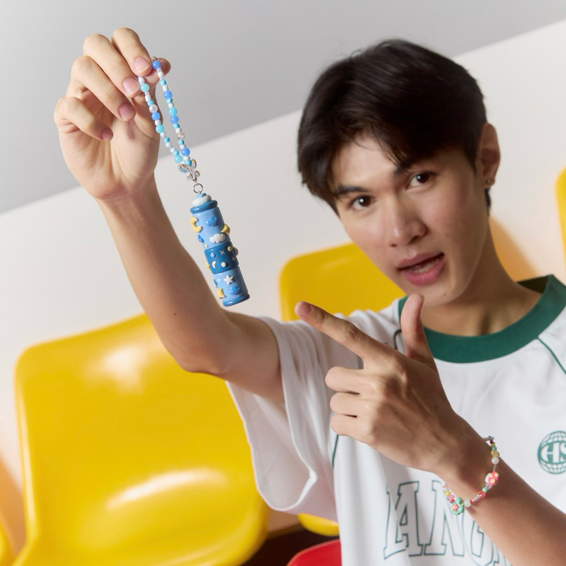 เคสยาดมโป๊ยเซียน ลายDark night มียาดมพร้อมใช้ Poysian case with beads strap (inhaler included) ราคา ถูกที่สุด ดีลบีเคเค แกลเลอรีภาพที่ 3
