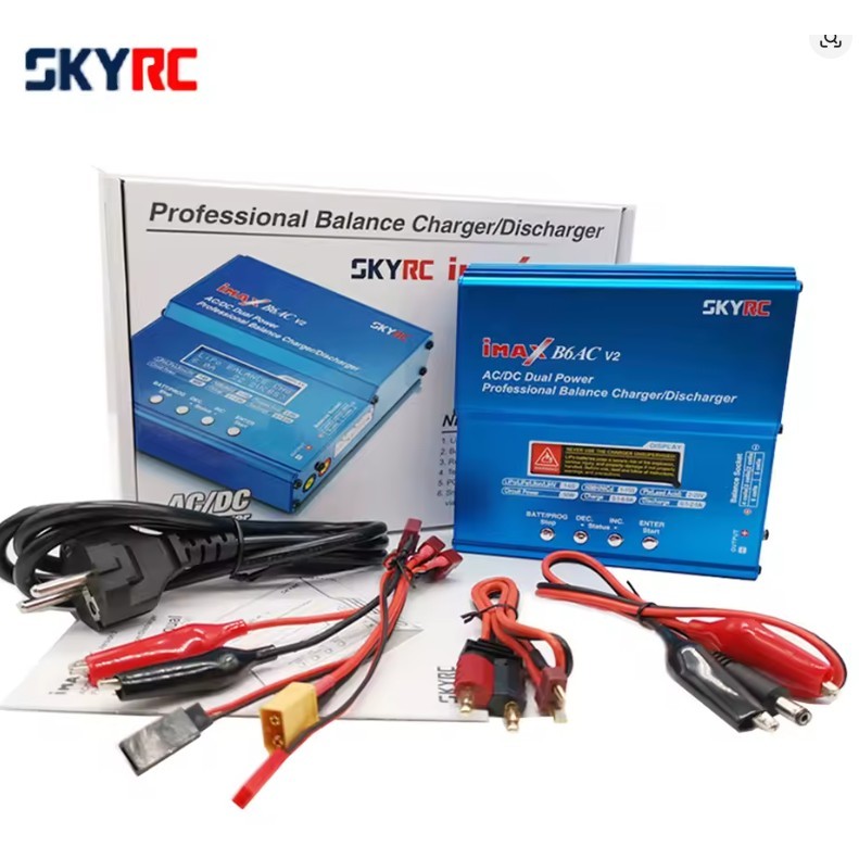 🎉ของแท้ ส่งจากไทย🎉  SKYRC iMAX B6AC V2 Charger LiPo/LiFe/LiIon 1-6S 50W 6A ของแท้ต้อง SKYRC B6ACv2