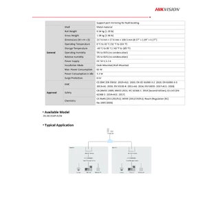 DS-3E1310P-EI/M Hikvision Smart Managed PoE Switch 8Ports