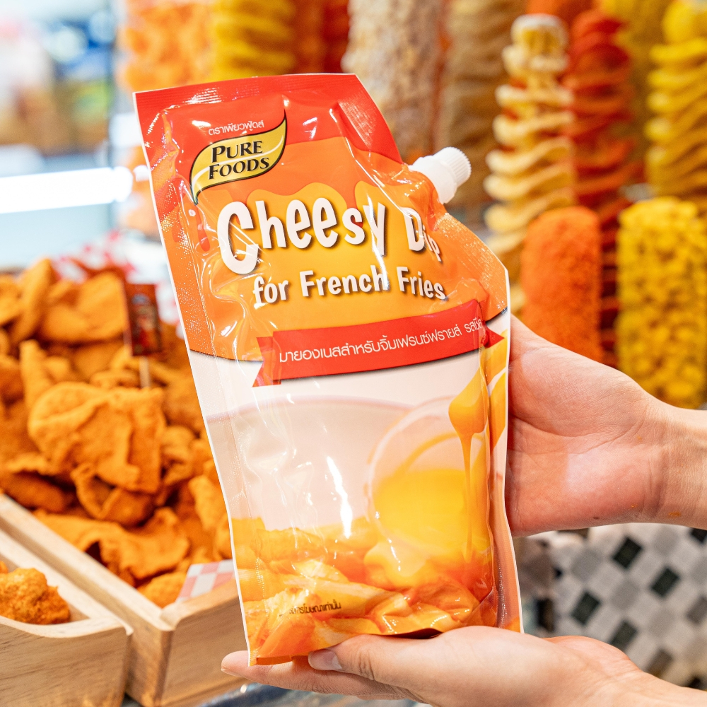 รวมชีสซี่ดิป มายองเนสสำหรับจิ้มเฟรนซ์ฟรายส์และของทอด ขนาด 400-1,000 กรัม ชีสโตะจัง เพียวฟู้ดส์ - รูปที่ 4