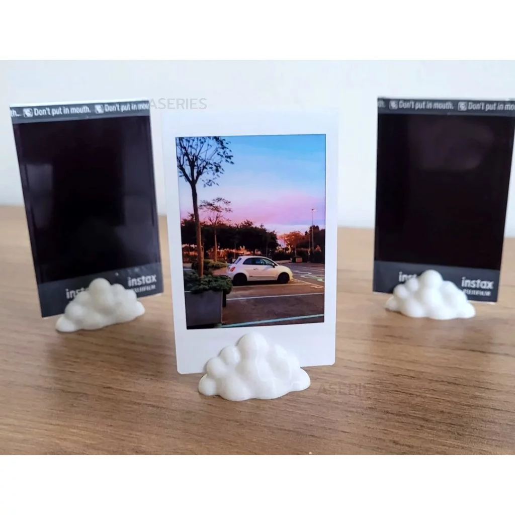 ที่ตั้งการ์ด รูปภาพ นามบัตร โพสอิน รูปก้อนเมฆ เสียบโพลาลอย