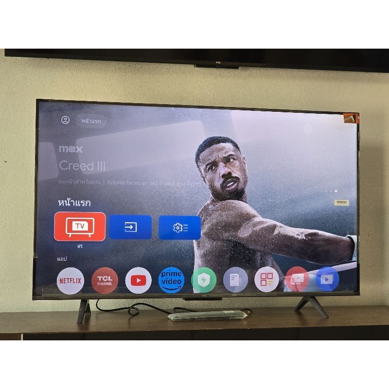 TCL รุ่น 43C655 43"QLED PRO Google TV 4K รุ่นปี 2024 เกรดB