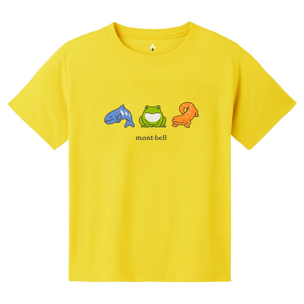 Montbell เสื้อยืดแขนสั้นเด็ก รุ่น 1114814 Wickron T Kid's River Friends 100-130