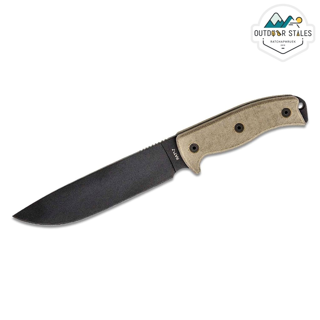 Ontario Rat-7 w/Nylon Sheath