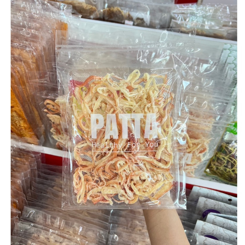 ใหม่!! ปลาหมึกเส้น ปลาหมึกเส้นอบแห้ง 100กรัม หมึกเส้น หมึกเส้นอบแห้ง🐙🦑
