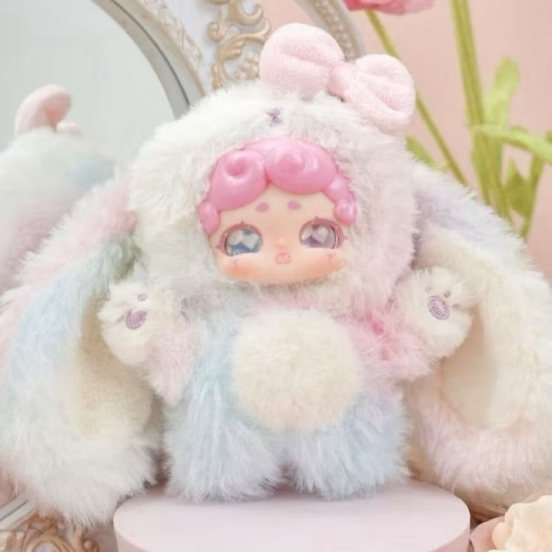 {แบบจุ่มพร้อมส่งค่ะ}🎀LuckyDeerNai Goodnight Bunny ตาน้ำ หมุนได้