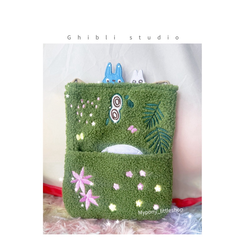 (พร้อมส่ง🍀) กระเป๋าสะพายข้าง ghibli studio แท้💯