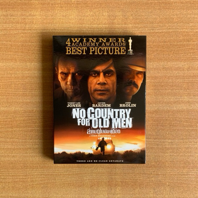 DVD : No Country for Old Men (2007) ล่าคนดุในเมืองเดือด [มือ 2 ปกสวม] Javier Bardem / ดีวีดี หนัง แผ
