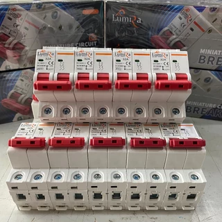 Lumira เบรกเกอร์ DC 2P 1000V รุ่น MCB-DC 1000V ป้องกันกระแสไฟเกิน ไฟลัดวงจร เบรกเกอร์ลูกสกิต