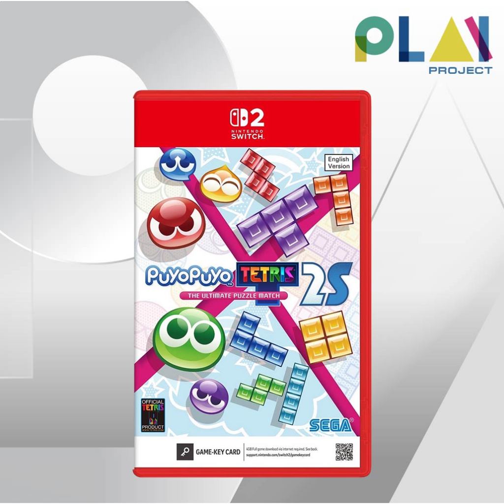 Nintendo Switch 2 : Puyo Puyo Tetris 2S [Game-Key Card] [มือ1] [แผ่นเกมนินเทนโด้ switch]
