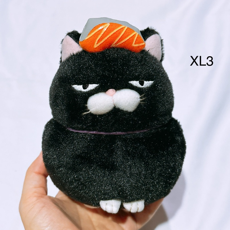 ตุ๊กตา แมวดำ แมวมงคล แมว อมูส amuse cat ขนเงาสวย