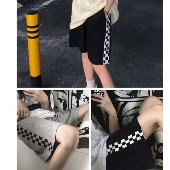 🍒พร้อมส่ง🍒 มาใหม่ ราคาถูกที่สุด กางเกงขาสั้นลำลองผู้หญิงแล้วผู้ขาย กางเกงวอร์ม เอวสูงมีกระเป๋าทั้ง 2 ด้าน ใส่สบาย