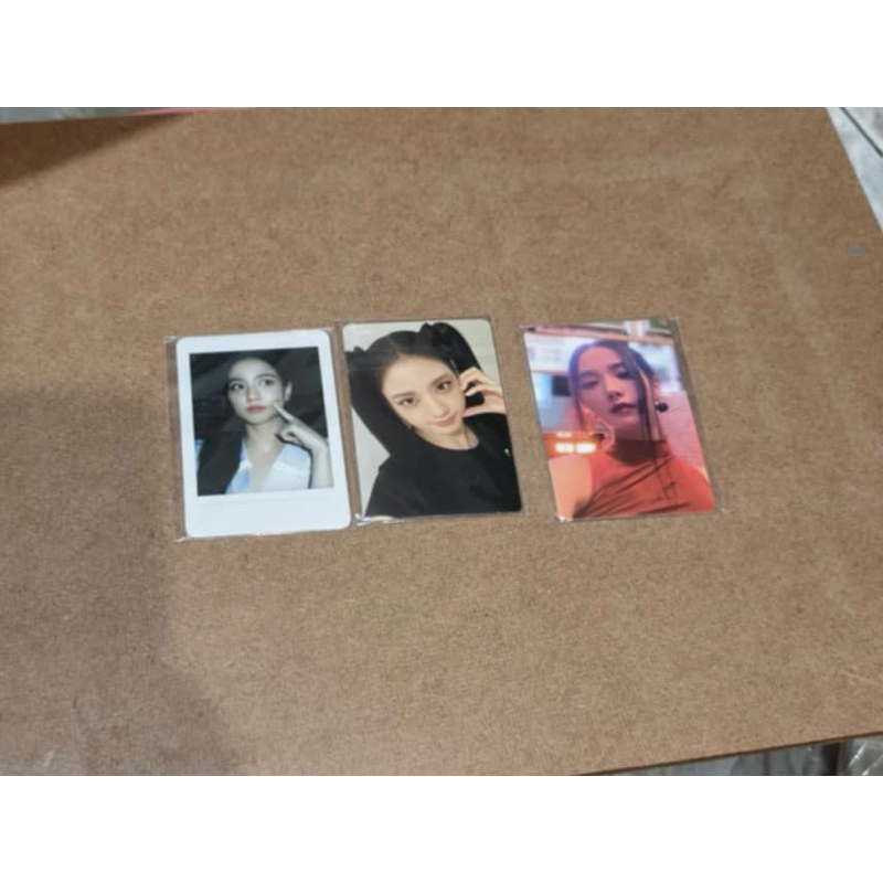 photocard โฟโต้การ์ด blackpink Jisoo