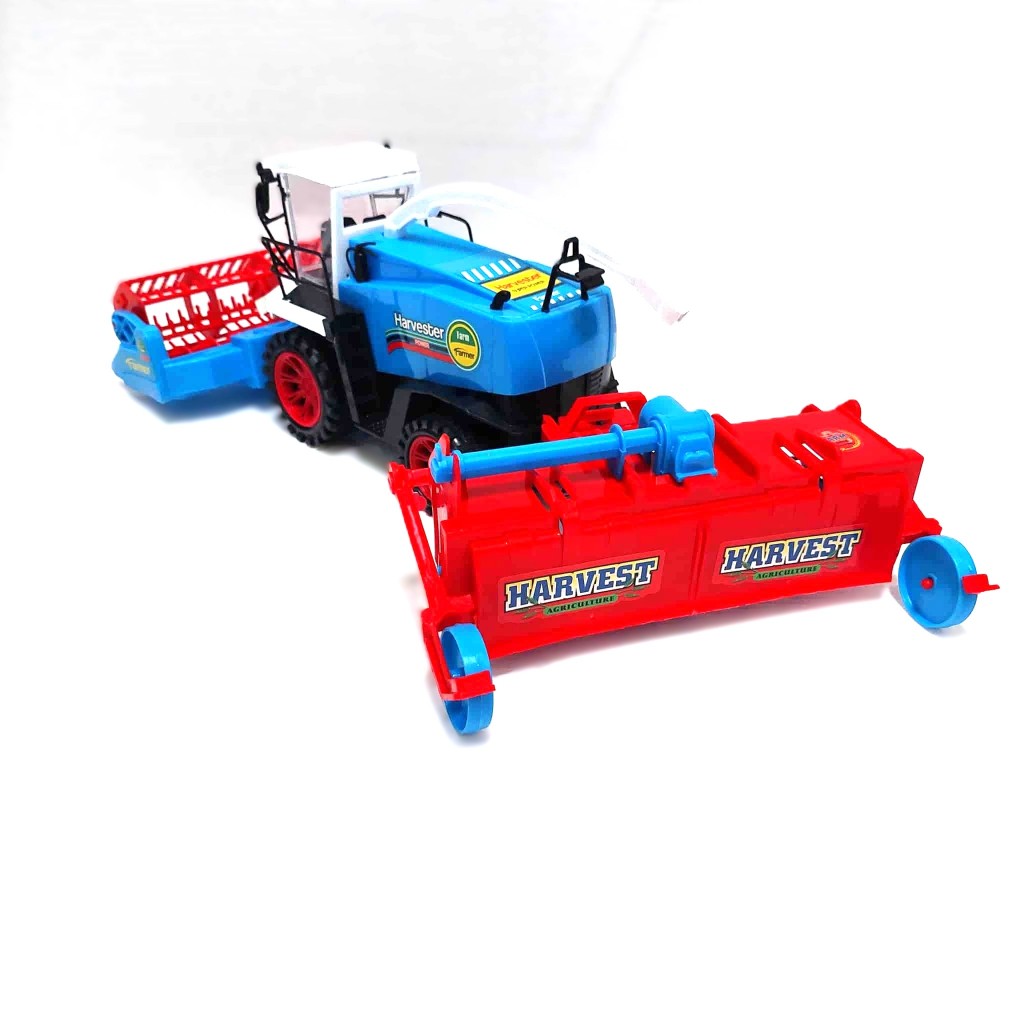 รถเกี่ยวข้าว มีหาง คันใหญ่ สินค้า ตรงปก พร้อมสง รับรอง ไม่ผิดหวัง รถเด็กเล่น รถของเล่น 0488