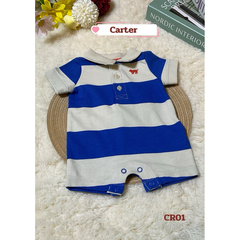 ชุดรอมเปอร์ Carter’s แขนสั้น บอดี้สูด ชุดเด็กแรกเกิด Carter’s ❗️มือ 1 หลุด QC❗️