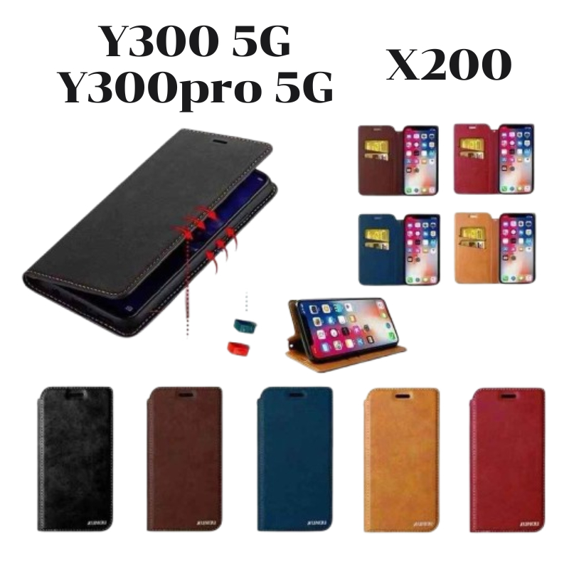 เคส โทรศัพท์ ฝาพับ สำหรับรุ่น Vivo Y300 5G / Y300pro 5G / X200 พร้อมส่ง ทุกรุ่น