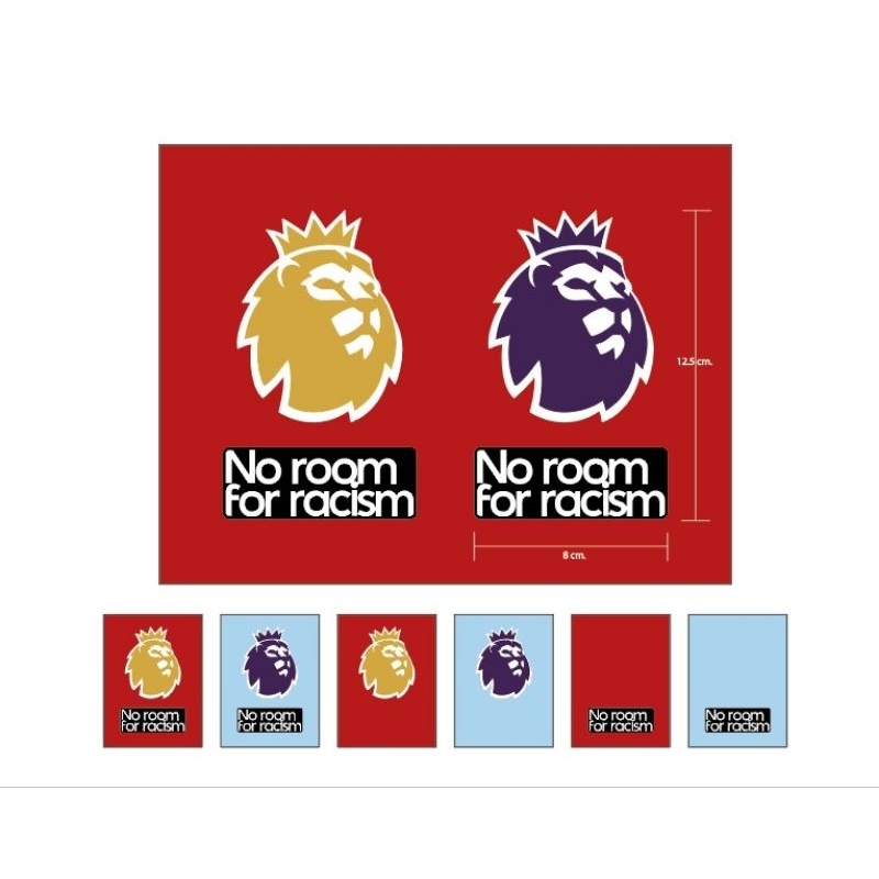 ARM PREMIER EPL PATCH NO ROOM FOR RACISM