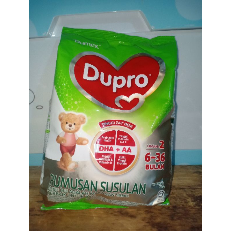 นมเด็ก Dumex Dupro สูตร2 ขนาด 850 กรัม