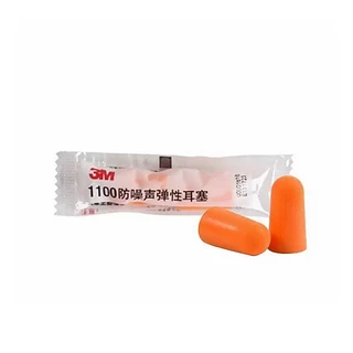 พร้อมส่ง ที่อุดหู Ear Plug โฟมอุดหู 3M รุ่น 1100 สีส้ม 1 คู่ กันเสียงรบกวน เสียงกรน เสียงก่อสร้าง นิ่มสบาย