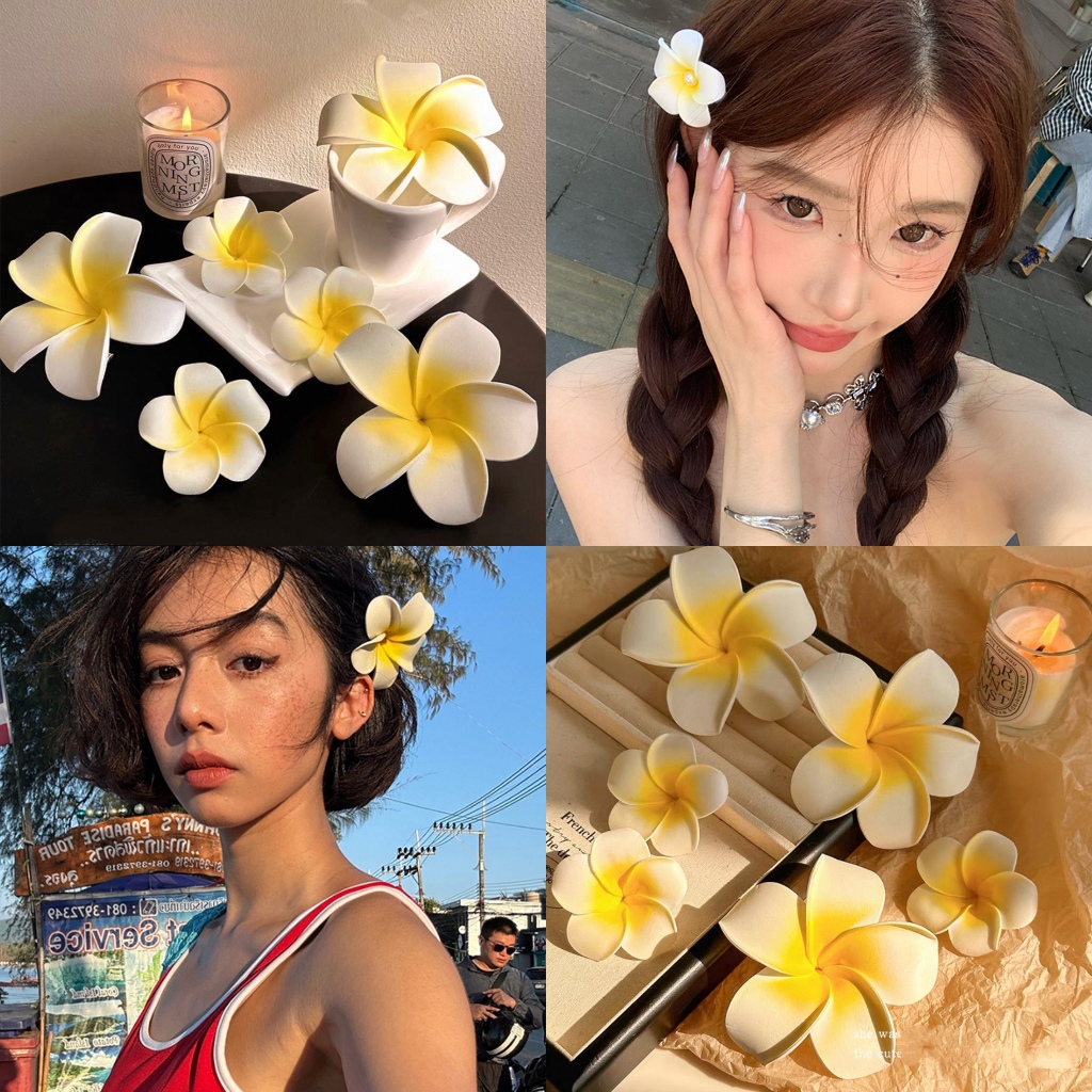 กิ๊บติดผม กิ๊บปากเป็ด ลั่นทม✨ ขนาด ประณีตและน่ารัก ️