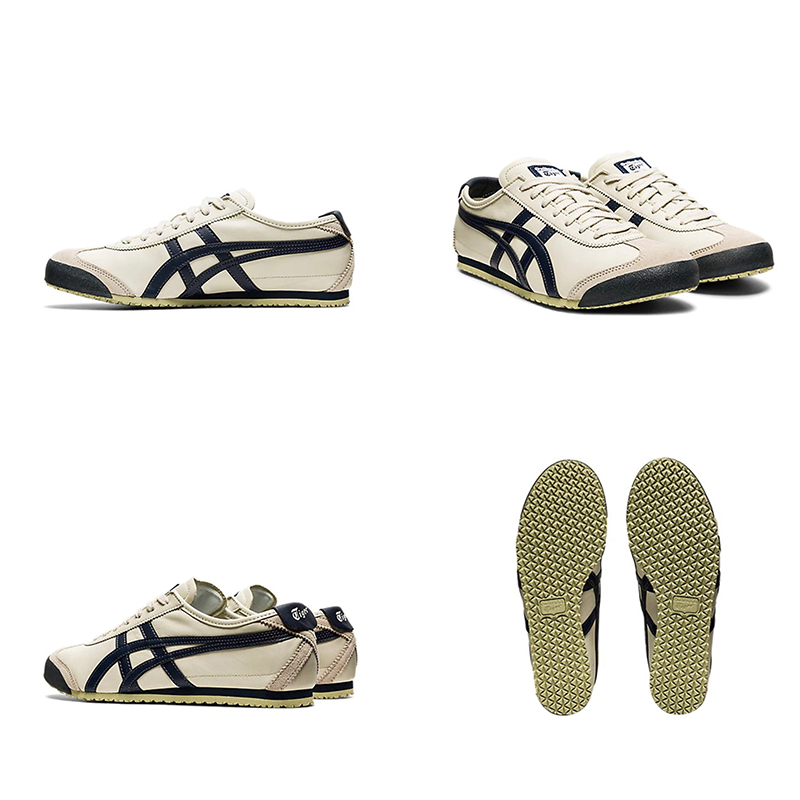 ของแทั Onitsuka tiger MEXICO 66 DL408-0490/DL408-1684 รองเท้าลำลองสำหรับชายหญิง