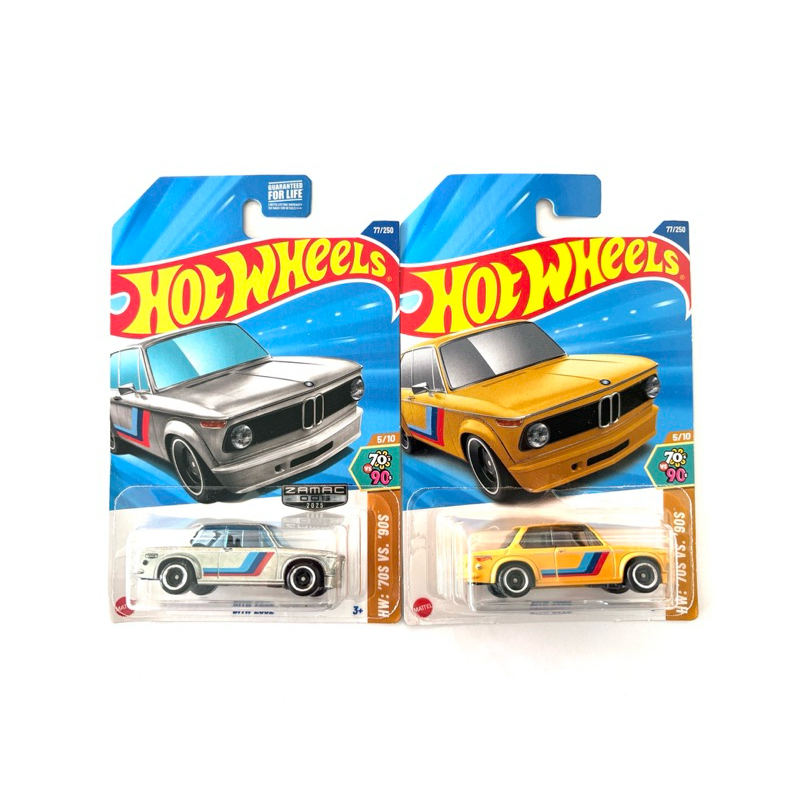 Hot Wheels | BMW 2002 ~ สีพิเศษ ZAMAC | 🇺🇸เป็นสินค้าแพคอเมริกา✈️ | 📦สินค้ามีพร้อมส่ง