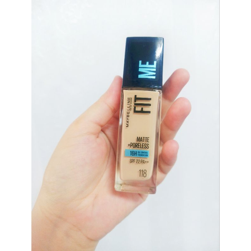รองพื้นMAYBELLINE FIT ME เมย์เบลลีนฟิตมี แมท