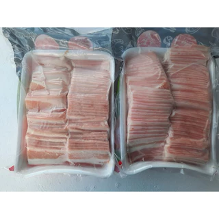 สามชั้นสไลด์กระทะ (700g.)456 🐷⚡️ส่งด่วน🏆ขายดีอันดับ1⭐️ปิ้งย่าง ชาบู หมูกระทะ🔥ค่าส่งเหมา✅คละได้ทั้งร้าน 🚚💨ส่งขนส่งแช่เย็น