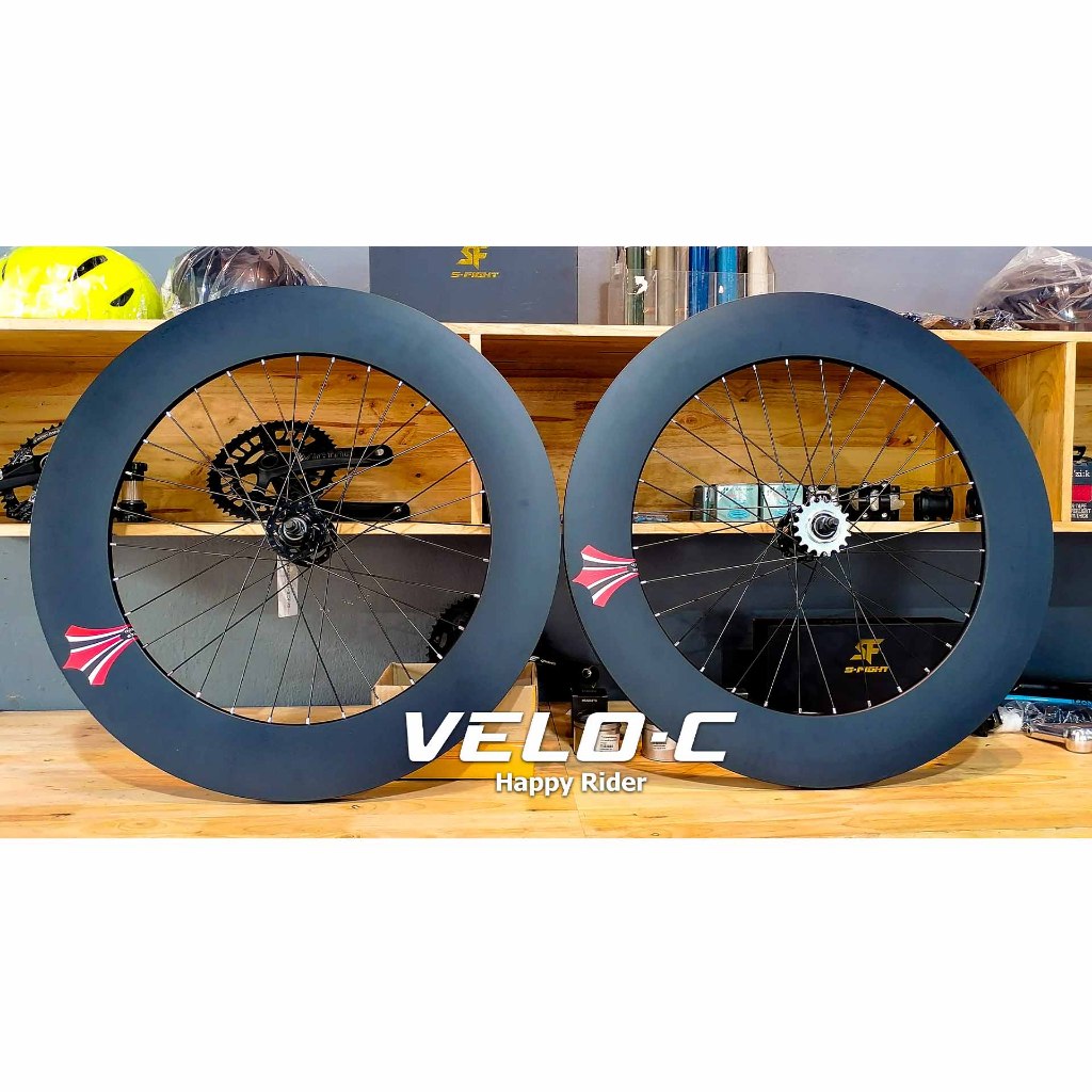 ล้อจักรยานฟิกเกียร์ ล้อขอบสูง90mm ETRO ขนาด700c วัสดุอลูมิเนียม ล้อ700c/สินค้าของแท้จัดส่งจากไทย