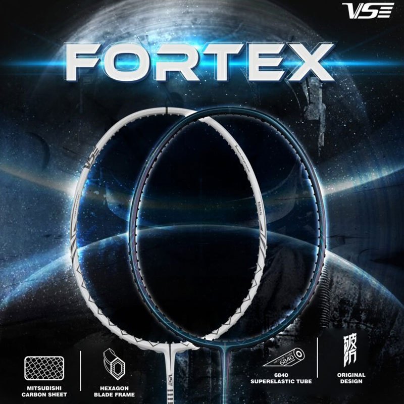 【 ของแท้ 💯% 】ไม้แบดมินตันวีเอส FORTEX แถม! เอ็น+กริ๊ป+ซอง (FORTEX-G)