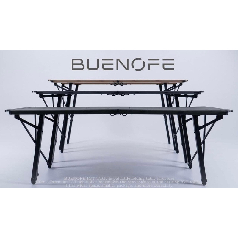 ‼️พร้อมส่ง‼️🇰🇷BUENOFE Folding IGT Table Full Set 4.5 Unit 3-Tier Height-Adjutable Bag Plate Included🇰🇷