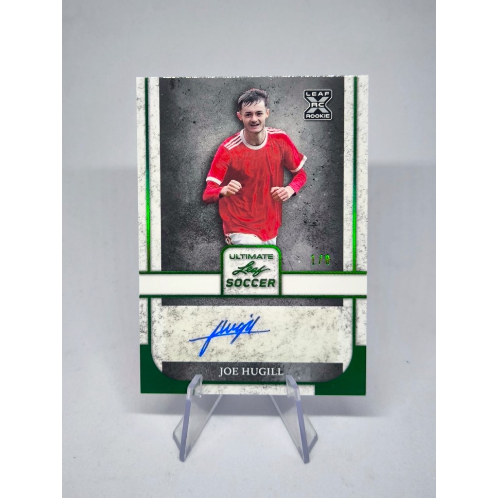 การ์ดลายเซ็นนักฟุตบอล Leaf Trinity Soccer Rookie Auto 2022