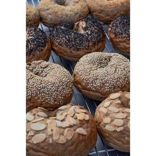 โปรตีนเบเกิลปัง Protein bagel pang