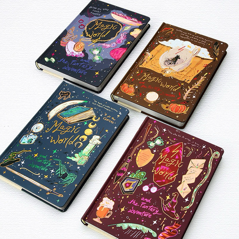 สมุดปกแข็ง รุ่น Magic World สมุดน่ารัก เล่มใหญ่