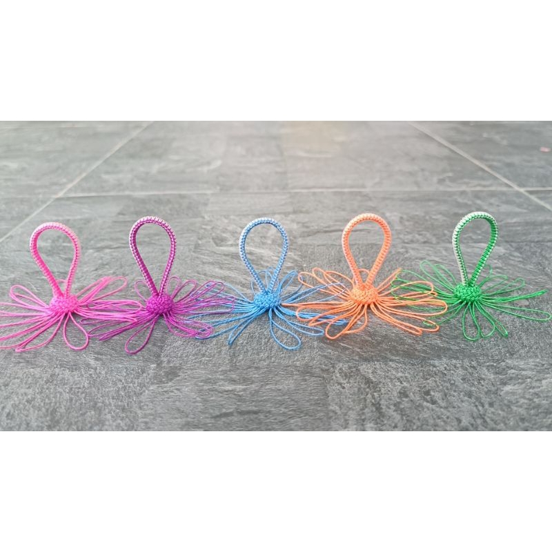 จอมแหดอกบัวสายพีอี16เสา สาย100ปอนด์ มีให้เลือก5สี