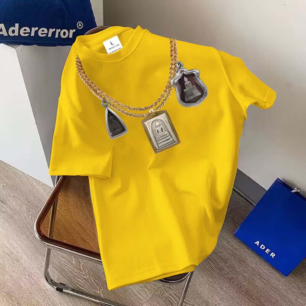BK-1293-SHORT เสื้อยืดแขนสั้นพร้อมส่ง 10สี ลายมาใหม่ ขายดีตามเทรนต์ ลายน่ารัก สีสันสดใส่น่ารัก ใส่ได้ทั้งหญิงและชาย