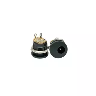 1ชิ้น แจ็ค DC ตัวเมีย DC Jack Female jack DC Power 5.5x2.5 5.5x2.1 mm ยางกันน้ำ