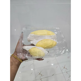 กล่องใสใส่ผลไม้ 1,000กรัม ฝาล็อค มีรูระบาย แพ็ค50ใบ HY1,000