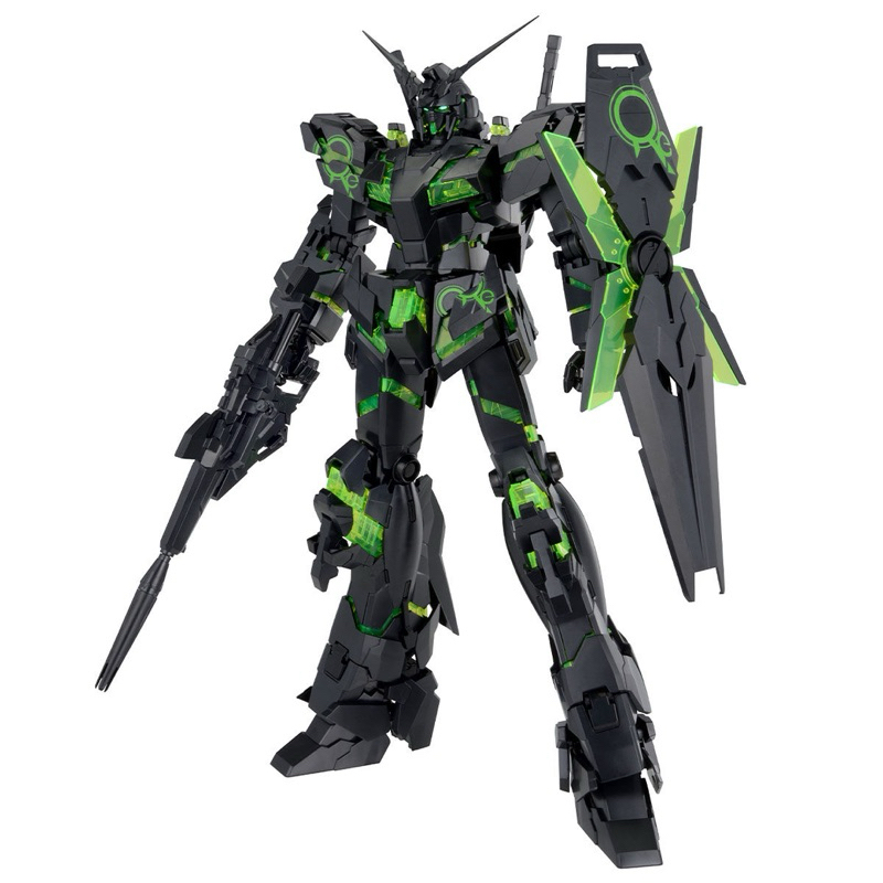 [พรีออเดอร์] MG 1/100 Unicorn Gundam [Circulation Color/Clear Neon Green] [GBT] [BANDAI]