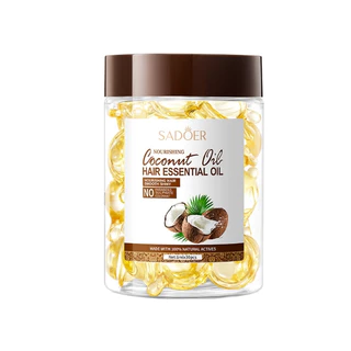 Sadoer Coconut Oil Hair Essential Oil ( 1 กระปุก 30 เม็ด )