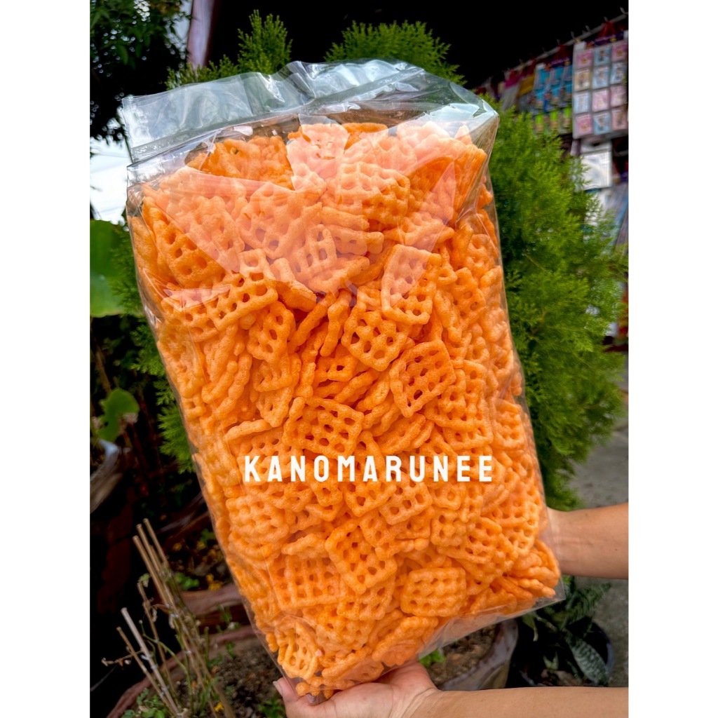 ข้าวเกรียบตาข่าย 1 Kg. ถุงใหญ่ซะใจ ใหม่ กรอบ อร่อย ไม่เหม็นหืน !!!