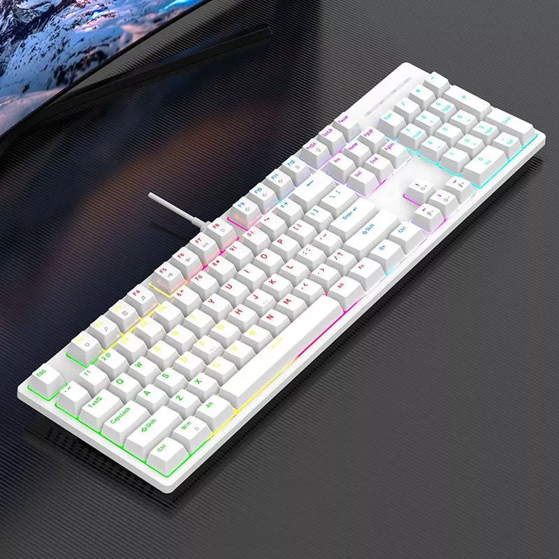 คีย์บอร์ดเกมมิ่ง Mechanical Backlit แบบมีสาย thumbnail 6