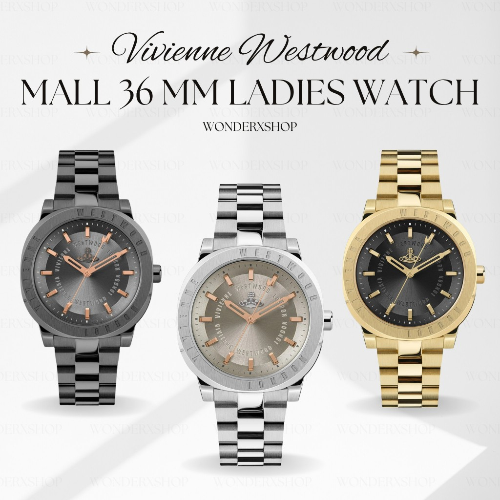 พร้อมส่งนาฬิกา⚡️Vivienne Westwoood Mall 36mm Ladies Watchของแท้💯