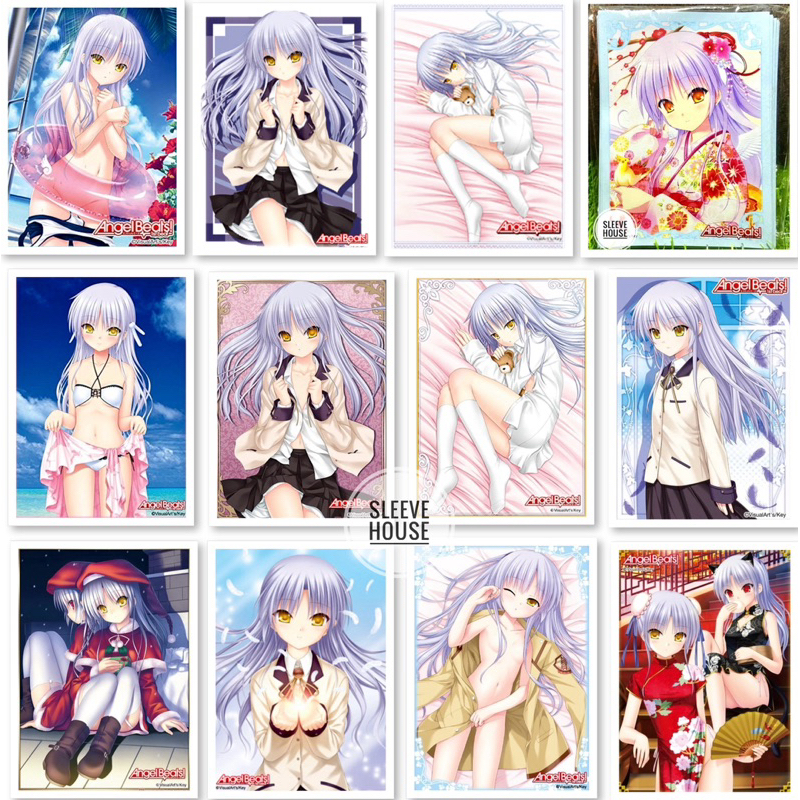 [Anime Bushiroad 0586] Sleeve Collection Angel Beats! Kanade Tachibana - สลีฟการ์ด,ซองการ์ด,ซองใส่กา