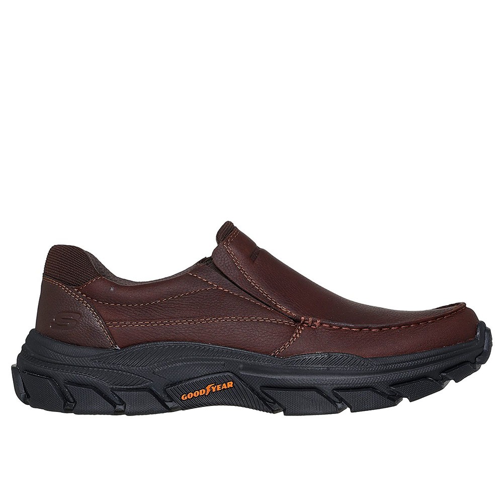 Skechers สเก็ตเชอร์ส รองเท้าผู้ชาย Men Respected Usa Shoes - 204321-RDBR