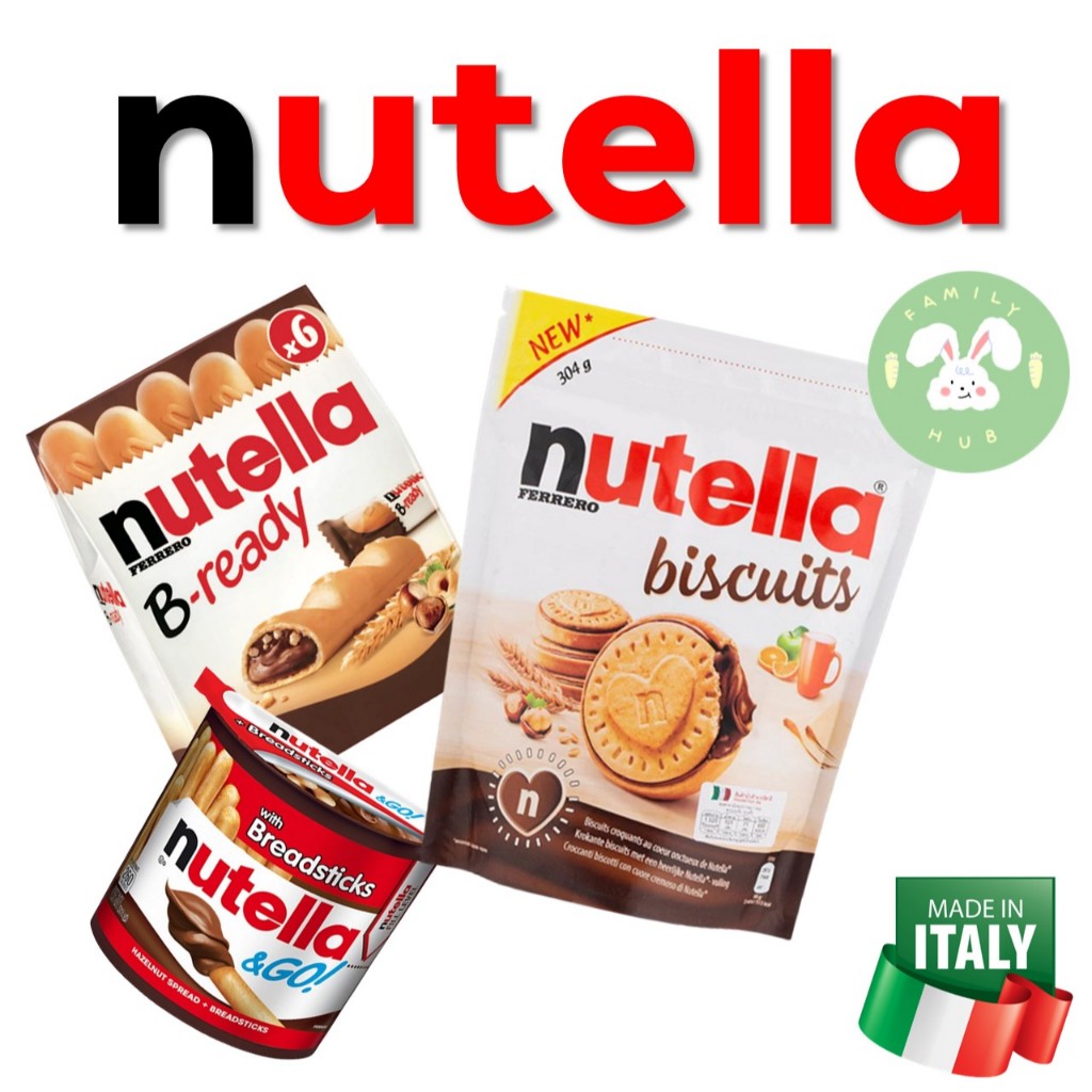 Nutella Biscuit นูเทลล่าบิสกิต  ลอทใหม่ Nutella B Ready 6pcs  Nutella Go สินค้านำเข้า