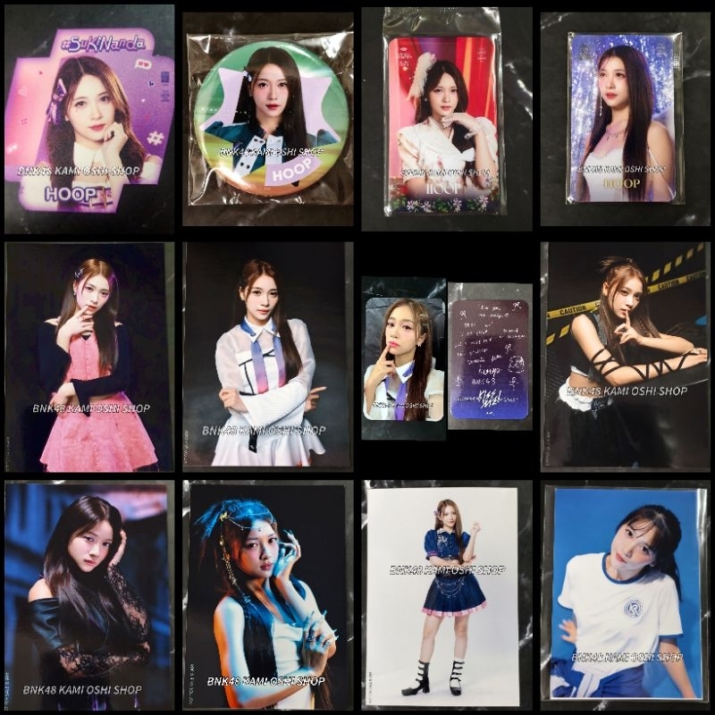 ฮูพ Hoop BNK48 [2/2] ของสะสม ปก รูปสุ่ม การ์ด ใบเศษ ที่รองแก้ว magnet แผ่นรองแก้ว photoset แอคพิเศษ card photocard
